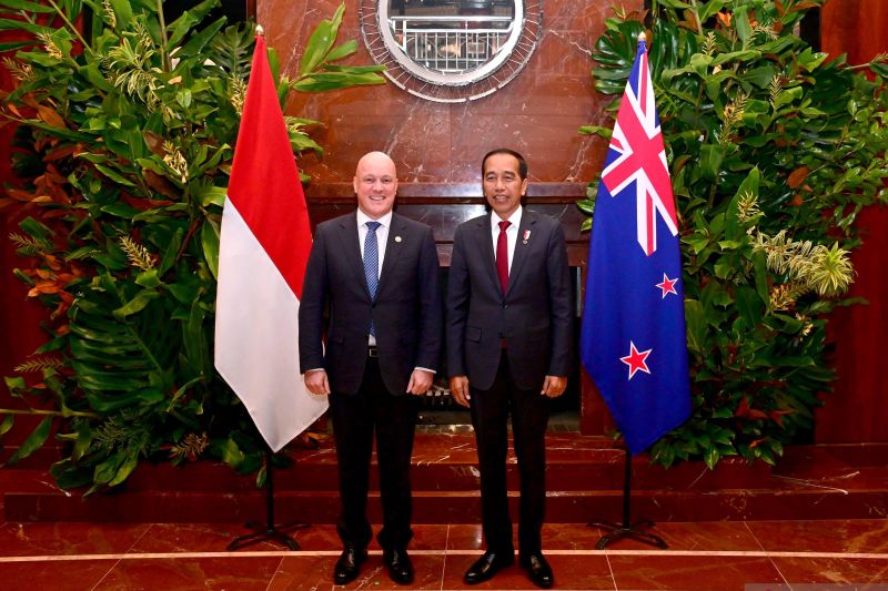 Jokowi dan PM Selandia Baru Cari Solusi Turunnya Perdagangan Kedua Negara
