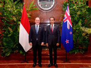 Jokowi dan PM Selandia Baru Cari Solusi Turunnya Perdagangan Kedua Negara