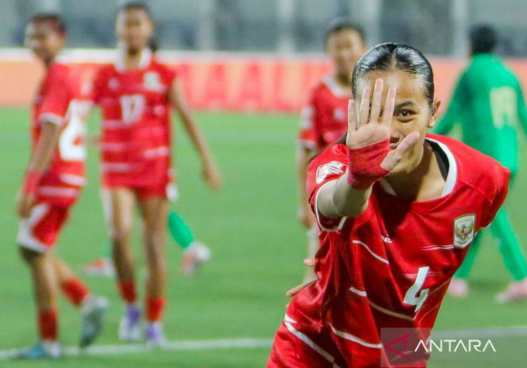 Klasemen Grup A Srikandi Merdeka Cup Setelah Timnas Putri Indonesia U-16 Lumat Arab Saudi 7-0