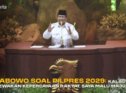 Prabowo Soal Pilpres 2029: Kalau Saya Kecewakan Kepercayaan Rakyat, Saya Malu Maju Lagi!