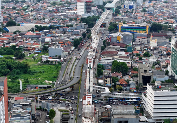 LRT Jakarta Fase 1B Velodrome-Manggarai Siap Beroperasi Agustus 2026