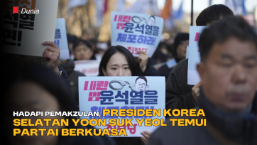 Hadapi Pemakzulan, Presiden Korea Selatan Yoon Suk-yeol Temui Partai Berkuasa