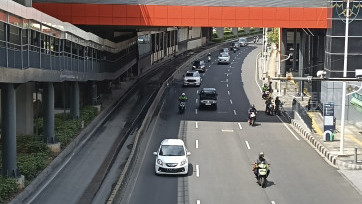 Jakarta Lengang Sistem Ganjil Genap Ditiadakan saat Libur Nasional Hari Paskah