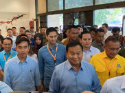 Tiga Pasang Capres - Cawapres Hadiri Rakornas Sentra Gakkumdu