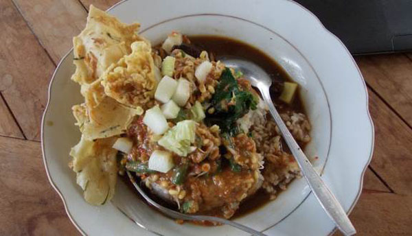 pecel rawon