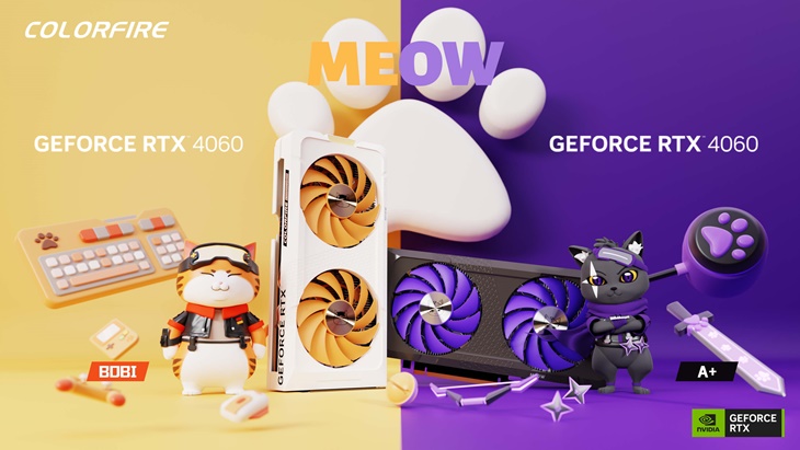 Colorful Rilis COLORFIRE Meow Series, Cocok untuk Pencinta Kucing