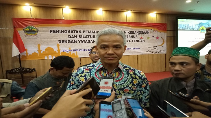 Gubernur Jawa Tengah, Ganjar Pranowo. (MP/Ismail)