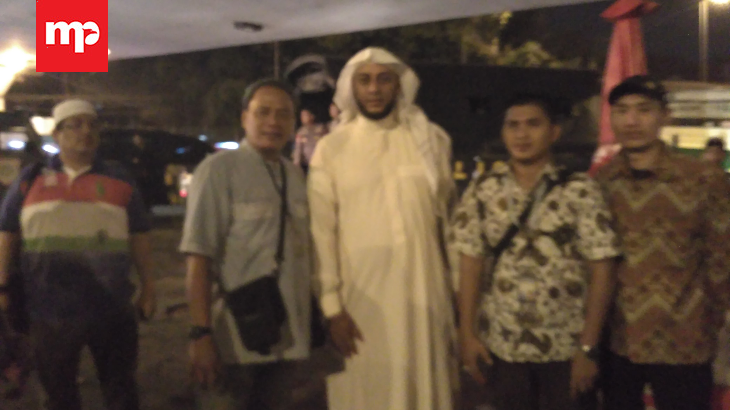 Malam Jumat Syekh Ali Jaber Datangi Lokasi Teror Bom Kampung Melayu