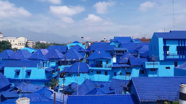 Kampung Biru Arema, Kampung Tematik Baru di Kota Malang