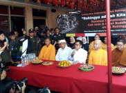 Sambangi Wihara Dharma Bakti, Cak Imin Galang Solidaritas untuk Rohingya