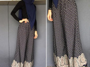 Gaya Stylish dengan Celana Palazzo saat Berlebaran
