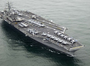 USS Nimitz Lewati Selat Malaka, TNI Tegaskan Tidak Langgar Hukum Internasional