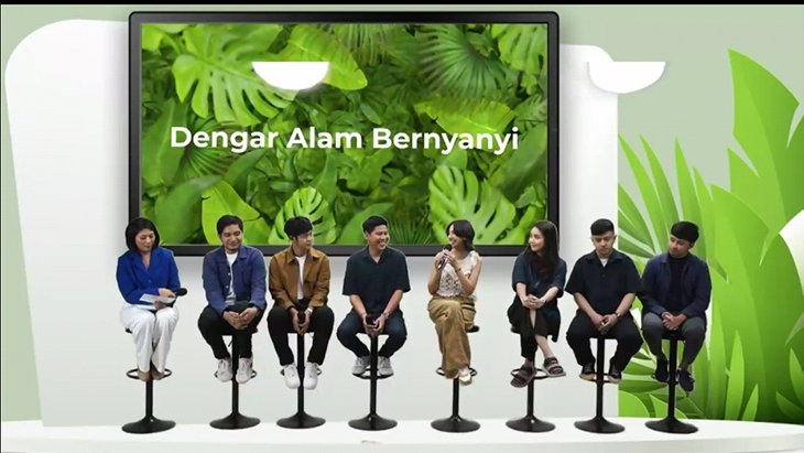 Laleilmanino, HIVI!, Sheila Dara, dan Chicco Jerikho Suarakan Kegelisahan untuk Bumi