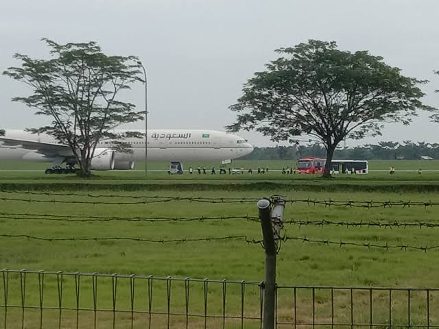 Dapat Teror Lagi, Pesawat Saudi Airlines Diancam Bom hingga Mendarat Darurat di Kualanamu