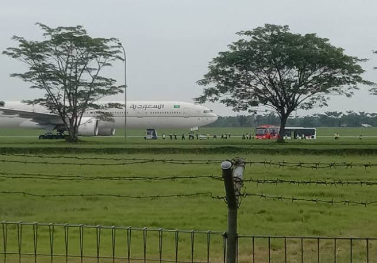 Dapat Teror Lagi, Pesawat Saudi Airlines Diancam Bom hingga Mendarat Darurat di Kualanamu