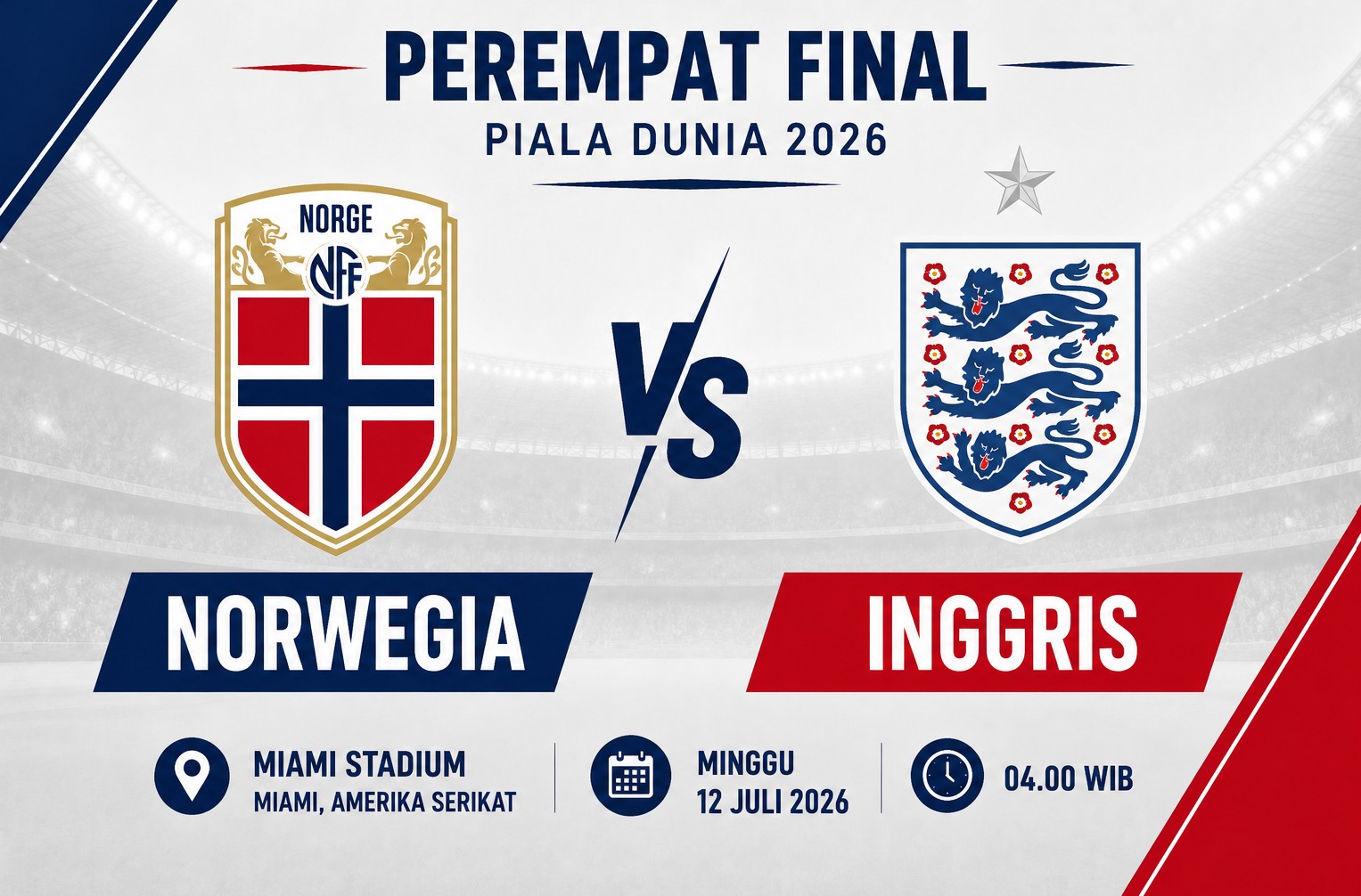 Norwegia vs Inggris (ai)
