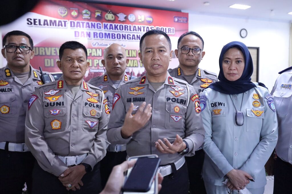 Korlantas Polri Cek Kesiapan Operasi Lilin 2022