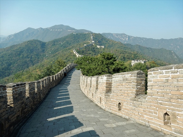 Tembok Besar Cina. (Foto: Pixabaya/morganefreewoman)