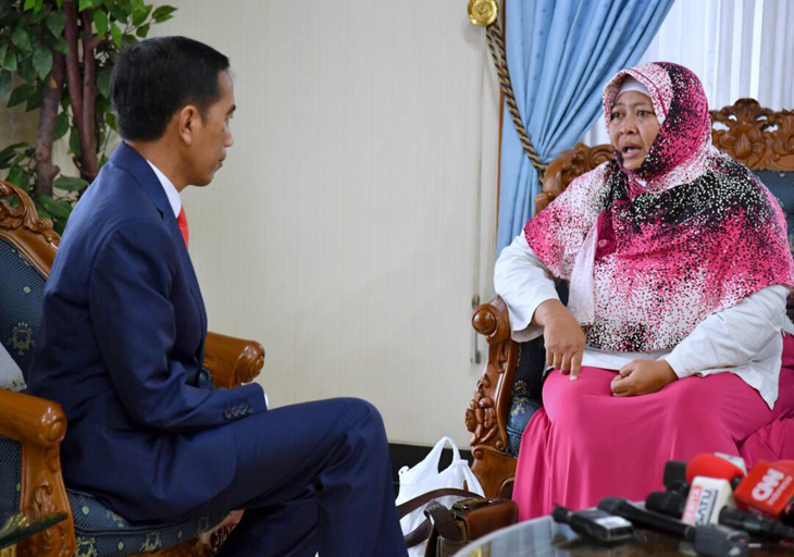 Jalan Kaki Sragen-Jakarta, Sri Berharap Jokowi Emban Amanah Kembali Pimpin Indonesia pada 2019