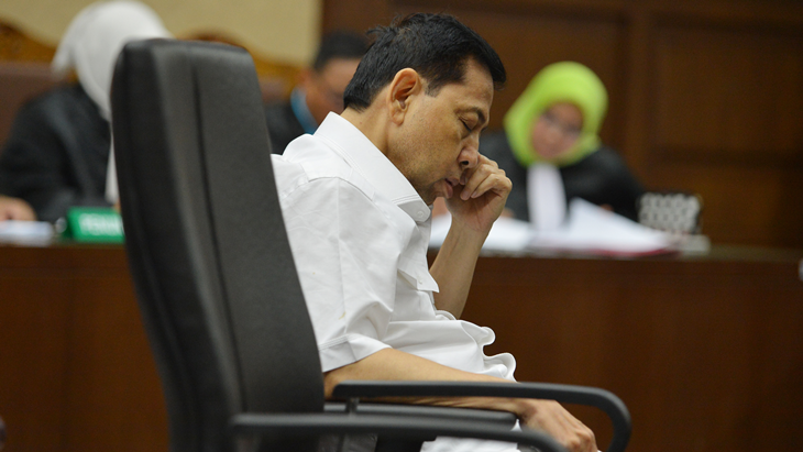 Eksepsi Fokus ke Hilangnya Sejumlah Nama Dalam Dakwaan Setnov