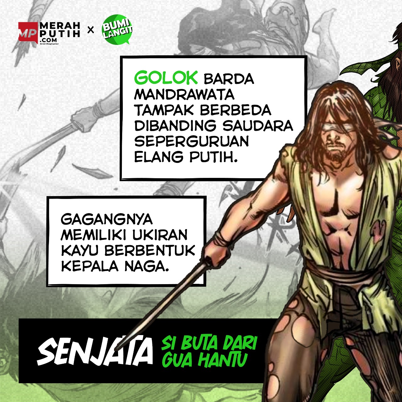 Senjata Si Buta dari Gua Hantu