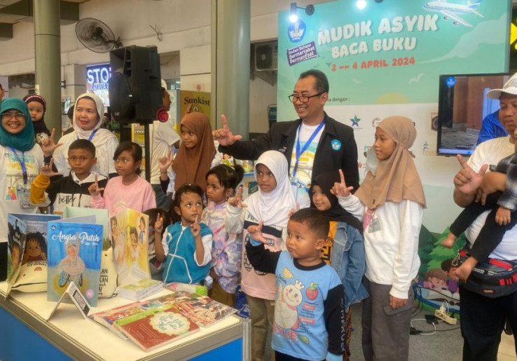 Kemdikbudristek Kampanyekan Mudik Asyik Sambil Baca Buku