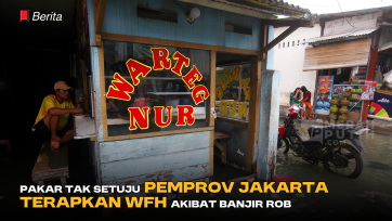 Pakar Tak Setuju Pemprov Jakarta Terapkan WFH Akibat Banjir Rob