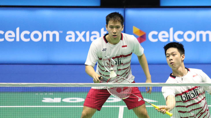 Marcus/Kevin Jadi Wakil Indonesia Pertama ke Semifinal 