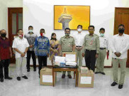 Pemprov DKI Terima APD dari Ormas Gema Sadhana untuk Tenaga Medis