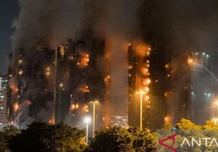 95 WNI Selamat dalam Kebakaran Apartemen di Hong Kong, Lapor KJRI