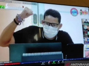 Menparekraf Sandiaga Uno Berikan Semua Gajinya untuk Zakat