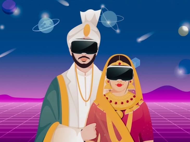 Pasangan di India Rencanakan Pernikahan di Metaverse