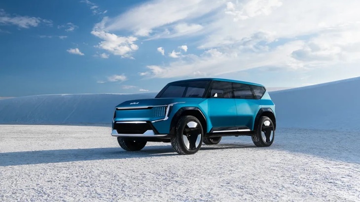 EV9 SUV Besar yang Agresif