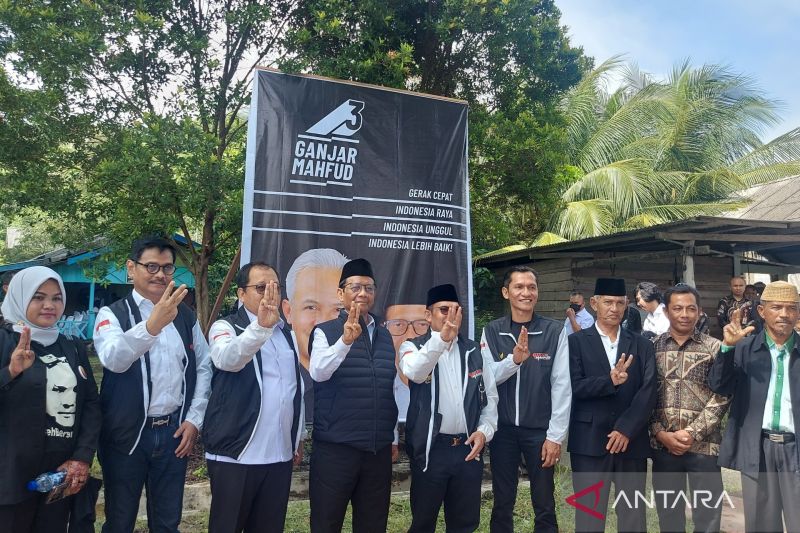 Gerak Cepat dan Warna Hitam Putih Jadi Semboyan Kampanye Ganjar-Mahfud