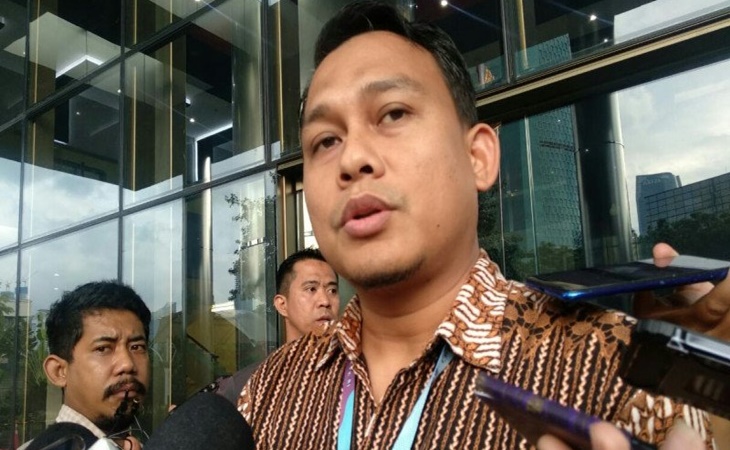 Plt Jubir KPK Ali Fikri benarkan pihaknya menahan mantan Bupati Bengkalis sebagai tersangka