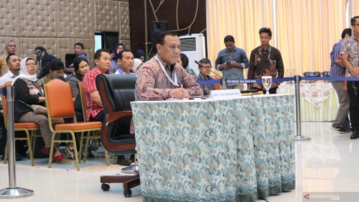 Irjen Pol Firli Bahuri lolos jadi Capim KPK (Foto/Antaranews)
