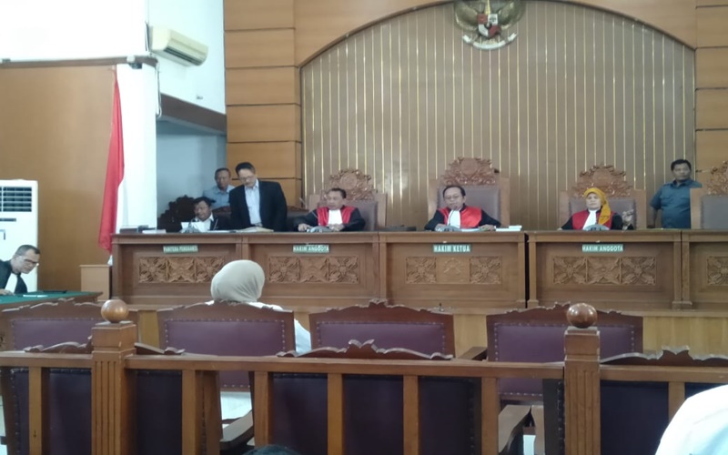 Suasana sidang kasus hoaks Ratna Sarumpaet di PN Jaksel