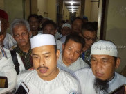  Diperiksa Sekitar 6,5 Jam, Ketua PA 212 Slamet Ma'arif Dicecar 57 Pertanyaan