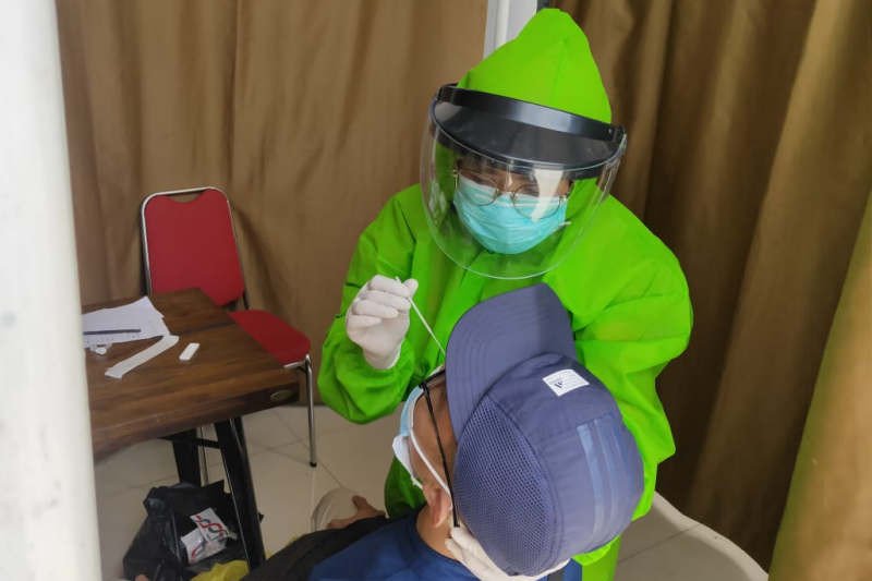 Warga Jakarta Bisa Tes Usap Antigen di Polsek