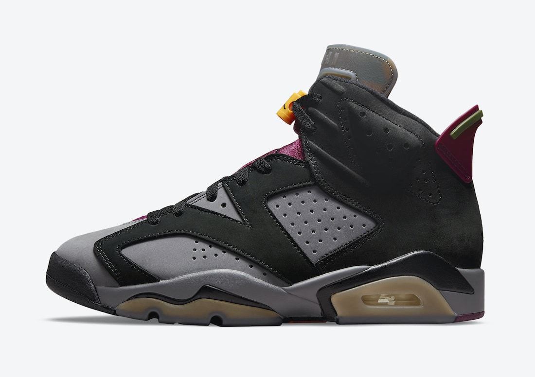 Air Jordan 6 “Bordeaux”. (Foto JF Kicks)