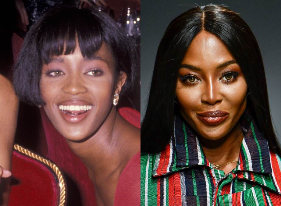 Naomi 1989 VS. 2020. (Foto: Harper's Bazaar)