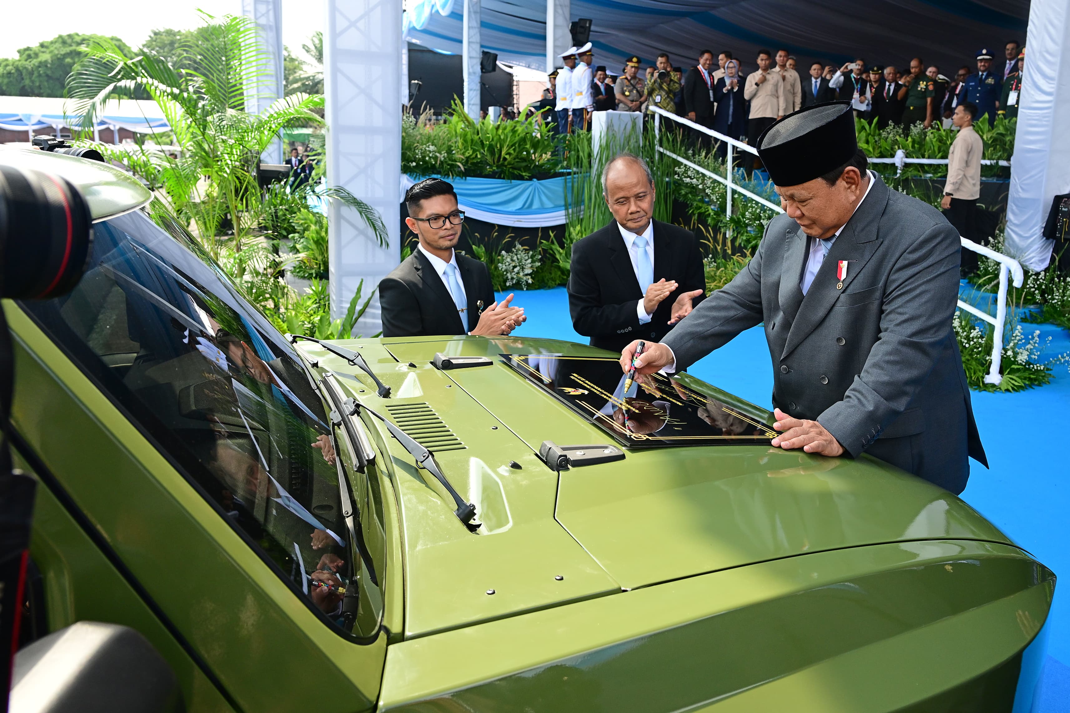 Presiden Prabowo Buka Pameran Industri Pertahanan Indo Defence Expo dan Forum di JIExpo Kemayoran