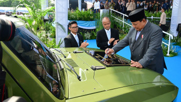 Presiden Prabowo Buka Pameran Industri Pertahanan Indo Defence Expo dan Forum di JIExpo Kemayoran