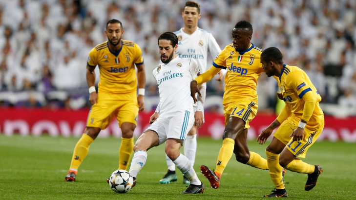 Isco dikurung pemain Juventus