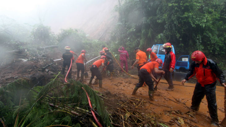 Polres Bogor Masih Tutup Sebagian Jalur Puncak