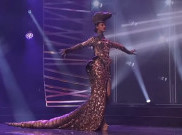 Mewahnya Kostum Komodo Indonesia di Miss Universe