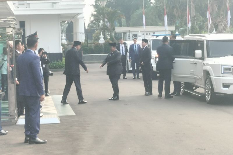 Prabowo Datangi Kemenhan, Beri Penghormatan Pada Jenderal TNI Purnawirawan Ryamizard Ryacudu