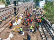 PT KAI Ganti Rel Baru Sepanjang 45 Kilometer di Tahun 2024