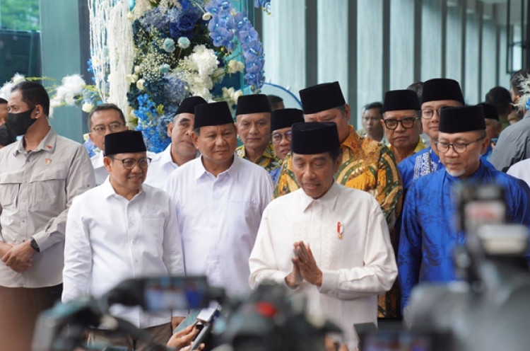Di Depan KIB dan KIR, Presiden Jokowi Akui Kerja Keras Prabowo