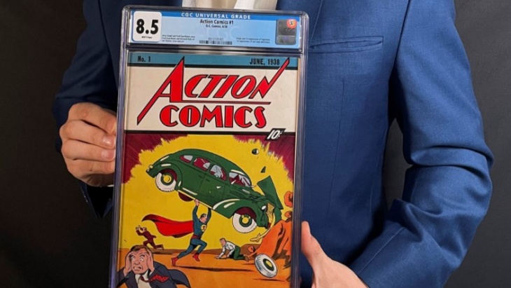 Komik 'Superman' Edisi Pertama Laku Terjual Rp47,4 Miliar
